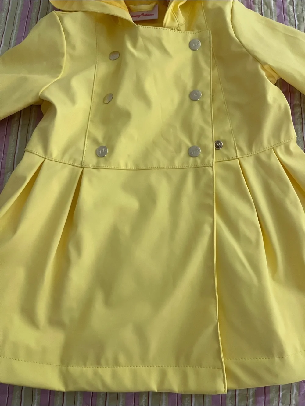 Tommy Bahama Yellow Raincoat